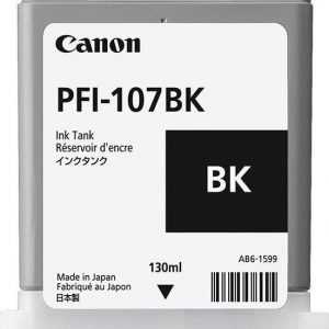 Canon PFI-107 Μελάνι Εκτυπωτή InkJet Μαύρο (6705B001)