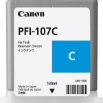 Canon PFI-107 Μελάνι Εκτυπωτή InkJet Κυανό (6706B001)