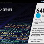 HP Original  648A Toner Laser CYAN 11000 Σελίδων (CE261A)