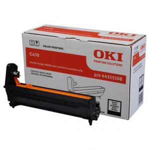 ORIGINAL OKI DRUM OKIDATA C-610 44315108 Drum Laser Εκτυπωτή Μαύρο 20k
