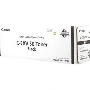 Original Canon C-EXV50 Toner Laser Εκτυπωτή Μαύρο 17600 Σελίδων (9436B002)
