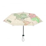 Legami Milano Map Travel Live Ομπρέλα Βροχής Σπαστή Πολύχρωμη UMB0003