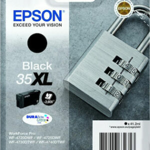Epson 35XL Μελάνι Εκτυπωτή InkJet Μαύρο (C13T35914010)