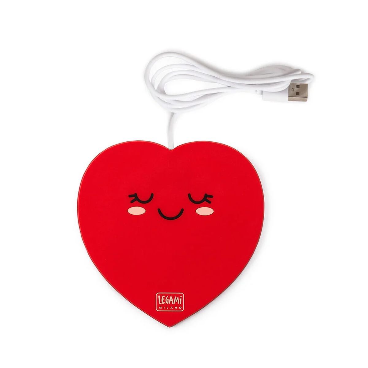 Legami Milano USB Cup Warmer Heart WIU0010