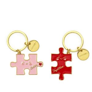 Legami Milano Μπρελόκ What A Key Ring Better Together Μεταλλικό 2τμχ EKR0008