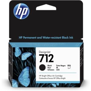 Original HP Μελάνι Inkjet No.712 Black (3ED70A) (HP3ED70A)