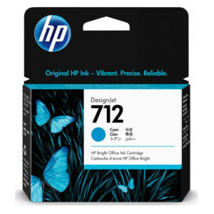 HP 712 Cyan Μελάνι Inkjet No.712 Cyan (3ED67A)