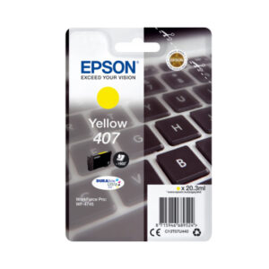ORIGINAL Epson 407 Yellow (C13T07U440)