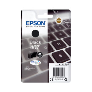 ORIGINAL Epson 407 Black (C13T07U140)