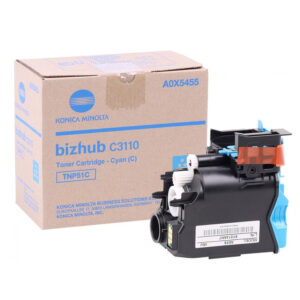 KONICA MINOLTA BIZHUB C3110 TONER TNP-51 TONER CYAN (A0X5455)