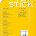 Ετικέτες Αυτοκ. Top Stick 70χ37 No 8706 100φ. 2400ετ.