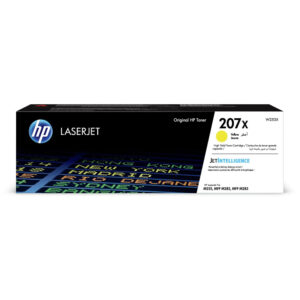 HP 207X Yellow LaserJet Toner Cartridge (2.45k) (W2212X)