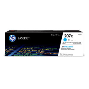 HP 207X Cyan LaserJet Toner Cartridge (2.45k) (W2211X)