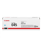 Canon 045 Γνήσιο Toner Laser Εκτυπωτή Κυανό 1300 Σελίδων (1241C002)