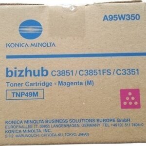Konica Minolta TNP-49M Toner Laser Εκτυπωτή Ματζέντα 12000 Σελίδων (A95W350)