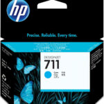 HP 711 Μελάνι Εκτυπωτή InkJet Κυανό (CZ130A)