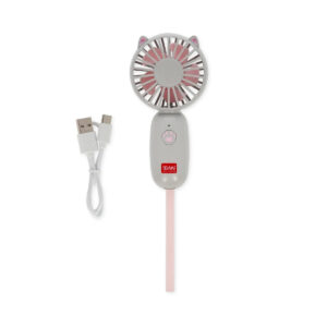 LEGAMI ΑΝΕΜΙΣΤΗΡΑΚΙ ΧΕΙΡΟΣ ΕΠΑΝΑΦΟΡΤΙΖΟΜΕΝΟ RECHARGEABLE MINI FAN - KITTY (ΓΑΤΟΥΛΑ) MNF0001