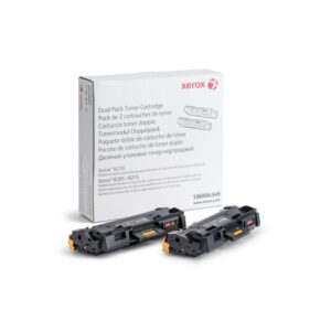 ORIGINAL XEROX B205/210/215 TONER CRTR BLACK DUAL PACK (3k) (106R04349)