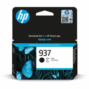 ORIGINAL HP 937 Black Original Ink Cartridge (4S6W5NE)