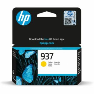 ORIGINAL HP 937 Yellow Original Ink Cartridge (4S6W4NE) 800 Pages