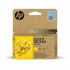 ORIGINAL HP 937e EvoMore Yellow Original Ink Cartridge (4S6W8NE) 1650 Pages