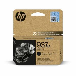 ORIGINAL HP 937e EvoMore Black Original Ink Cartridge (4S6W9NE) 2500 Pages
