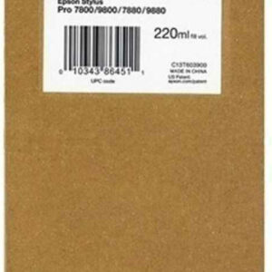 Epson T6039 Μελάνι Εκτυπωτή InkJet Ανοιχτό Μαύρο (C13T603900)