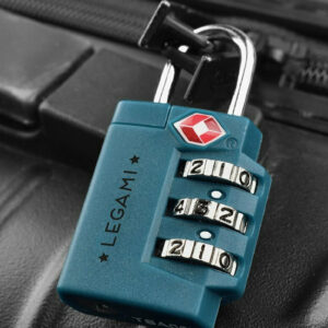 LEGAMI TRAVEL  Luggage Padlock - Petrol Blue TSA0003