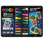 Posca Metal Box "Pop Colours" Σετ 20 τχμ (Pop01)