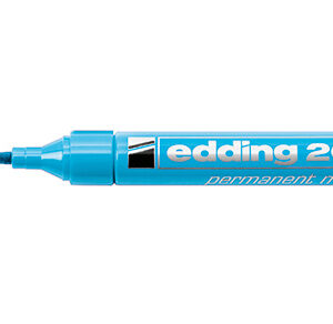 Μεταλλικος μαρκαδορος ανεξιτηλος επαναγεμιζομενος με στρογγυλη μυτη παχους 1,5mm-3mm edding e-2000C Αν.Μπλε