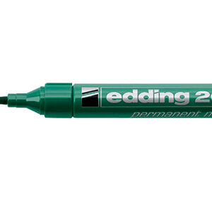 Μεταλλικος μαρκαδορος ανεξιτηλος επαναγεμιζομενος με στρογγυλη μυτη παχους 1,5mm-3mm edding e-2000C Πρασινο