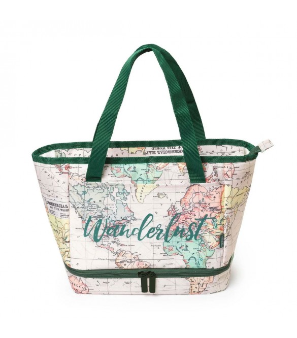 ΤΣΑΝΤΑ ΦΑΓΗΤΟΥ LEGAMI LUNCH BAG BIG SIZE 31x24x15cm - TRAVEL (ΧΑΡΤΗΣ) LLBAG0001