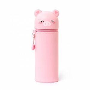 LEGAMI ΚΑΣΕΤΙΝΑ - ΜΟΛΥΒΟΘΗΚΗ SOFT SILICON PENCIL CASE 2 IN 1 KAWAII - PIG (ΓΟΥΡΟΥΝΙ) KA0002