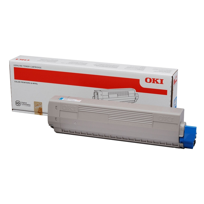 ORIGINAL Toner Oki MC851/861 Cyan 7.3K (44059167)