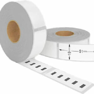 Συμβατές Dymo Αυτοκόλλητες Ετικέτες σε Ρολό για Εκτυπωτή Ετικετών 51x19mm(11355)