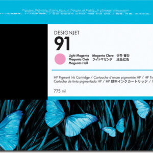 HP 91 Γνήσιο Μελάνι Εκτυπωτή InkJet Ανοιχτό Ματζέντα (C9471A)