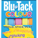 BOSTIK Blu Tack COLOUR ΕΠΑΝΑΧΡΗΣΙΜΟΠΟΗΣΙΜΗ ΚΟΛΛΑ ΣΕ ΜΟΡΦΗ ΠΛΑΣΤΕΛΙΝΗΣ(30604201)