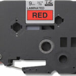 ΣΥΜΑΒΤΗ Brother TZE421 Ταινία Ετικετογράφου 8m x 9mm σε Κόκκινο Χρώμα (TZE-421)