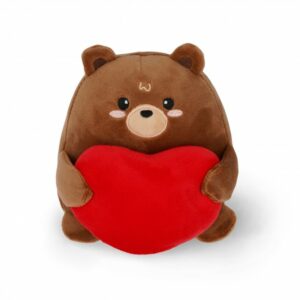 LEGAMI ΛΟΥΤΡΙΝΟ ΑΡΚΟΥΔΑΚΙ ΜΕ ΚΑΡΔΙΑ PLUSH TEDDY BEAR WITH HEART - SUPER CUTE (MSC0001)