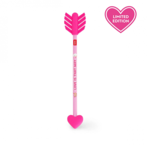 LEGAMI ΜΟΛΥΒΙ ΜΕ 2 ΓΟΜΕΣ VALENTINE PENCIL WITH TWO SCENTED ERASERS - GO CUPID (PAR0001)
