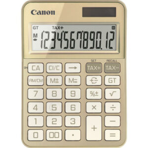CANON KS-125KB-GD CALCULATOR Gold (6818C002AA) (CANKS125KBGD)