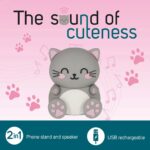 LEGAMI ΑΣΥΡΜΑΤΟ ΗΧΕΙΟ ΜΕ ΣΤΑΝΤ - WIRELESS SPEAKER WITH STAND - Kitty (ΓΑΤΟΥΛΑ) SPS0003