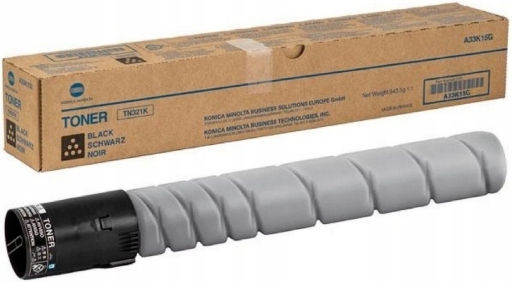 Konica Minolta TN-321K Γνήσιο Toner Laser Εκτυπωτή Μαύρο 13500 Σελίδων (A33K15G)
