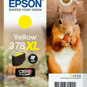 Epson 378XL Γνήσιο Μελάνι Εκτυπωτή InkJet Κίτρινο (C13T37944010)
