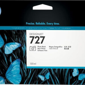 HP 727 Γνήσιο Μελάνι Εκτυπωτή InkJet Photo Μαύρο (B3P23A)