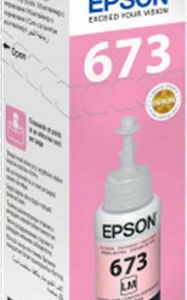 Epson 673 Γνήσιο Μελάνι Εκτυπωτή InkJet Ανοιχτό Ματζέντα (C13T67364A)