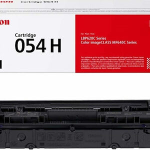 Canon 054H Γνήσιο Toner Laser Εκτυπωτή Μαύρο High Capacity 3100 Σελίδων (3028C002)