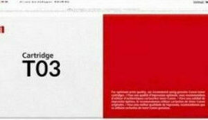 Canon T03 Γνήσιο Toner Laser Εκτυπωτή Μαύρο 51500 Σελίδων (2725C001)