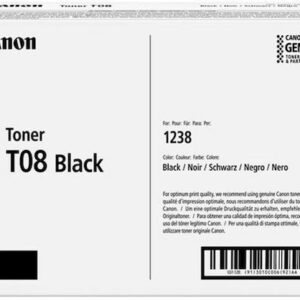 Canon T08 Γνήσιο Toner Laser Εκτυπωτή Μαύρο 11000 Σελίδων (3010C006)
