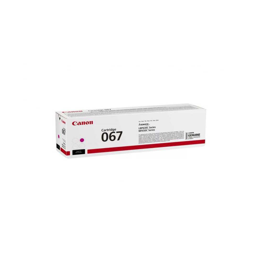 ORIGINAL Canon 067 Toner Laser Εκτυπωτή Ματζέντα 1250 Σελίδων (5100C002)